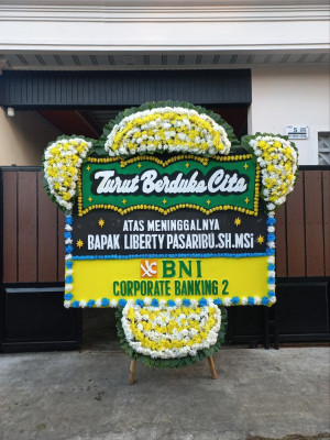 Papan Bunga Duka di Ciherang