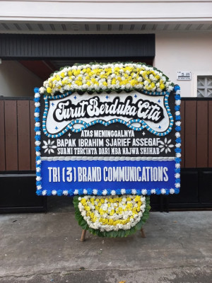 Papan Bunga Duka di Ciherang
